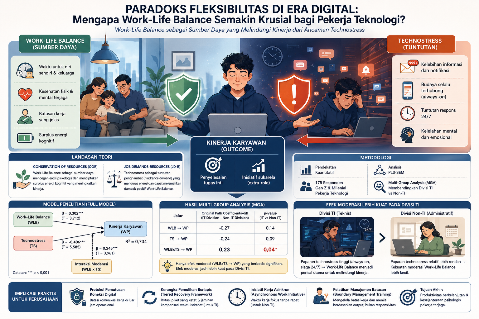 Paradoks Fleksibilitas di Era Digital: Mengapa Work-Life Balance Semakin Krusial bagi Pekerja Teknologi?